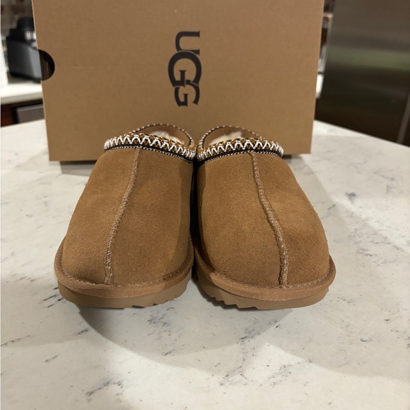 UGG Tasman II Slipper Big Kids Suede Upper 1019066K Chestnut 100% Original New - Picture 8 of 14